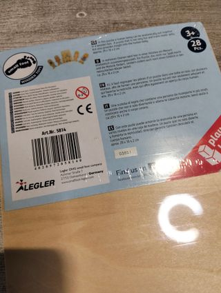 Puzzle anatomía chica Juguete