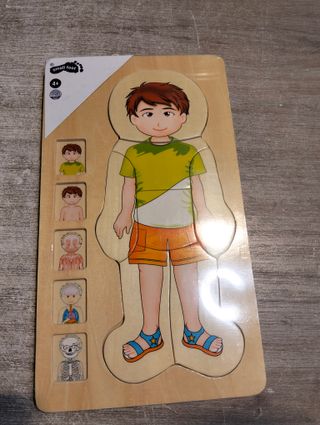 Puzzle anatomía chico Juguete