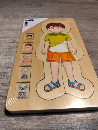 Puzzle anatomía chico Juguete