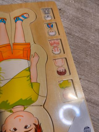 Puzzle anatomía chico Juguete