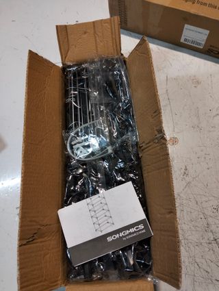 Zapatero estrecho 10 baldas metálico SONGMICS LSH010B02