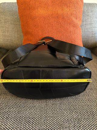 Zaino antifurto similpelle nero nuovo