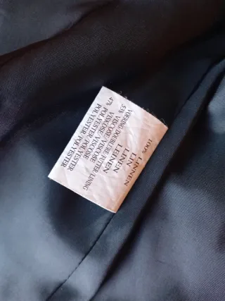 Blazer negro talla 38