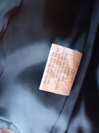 Blazer negro talla 38