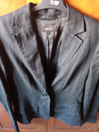 Blazer negro talla 38