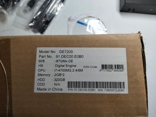 Mini PC AOPEN DE7200 i7‑4700MQ 2GB RAM 320GB HDD