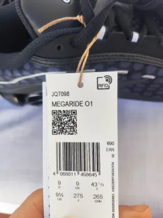 Adidas Megaride 01 Talla 43 1/3