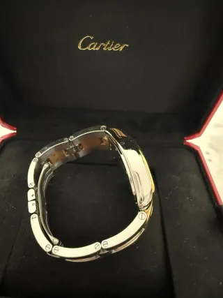 Reloj Cartier Oro y Plata
