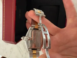 Reloj Cartier Oro y Plata