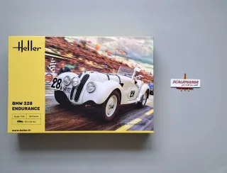 BMW 328 Endurance maqueta 1/24 Heller