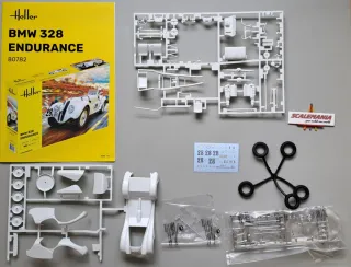 BMW 328 Endurance maqueta 1/24 Heller