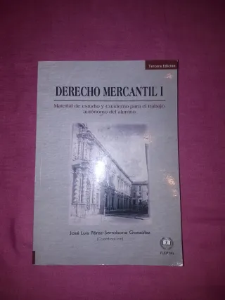 Libro Derecho Mercantil 1