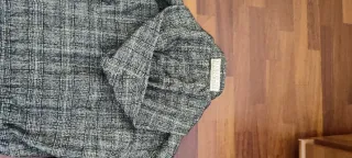 Cappotto con cappuccio a quadri