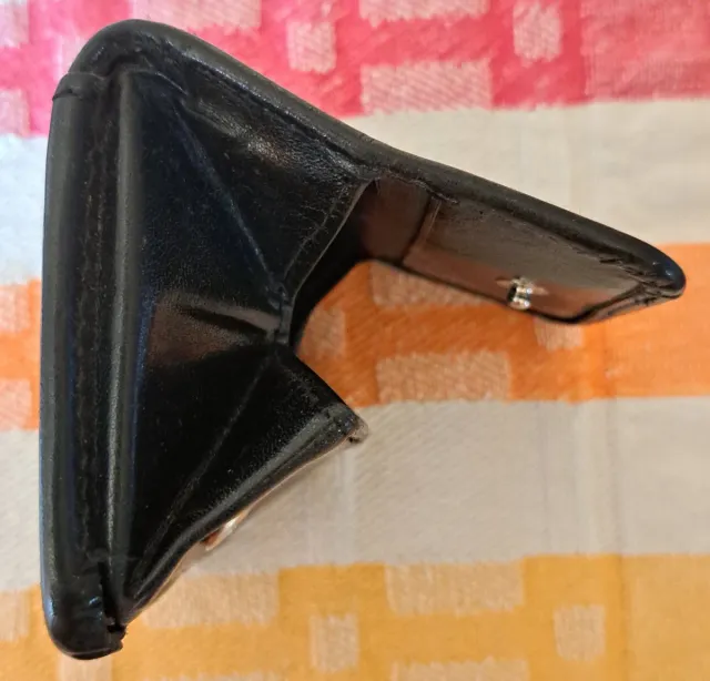 Portamonete unisex nero