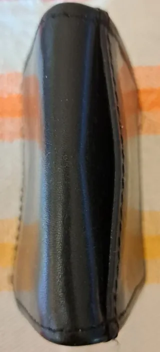 Portamonete unisex nero