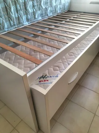 Cama nido + con 2 colchones