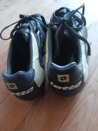 Scarpe calcio Lotto nere/beige/oro