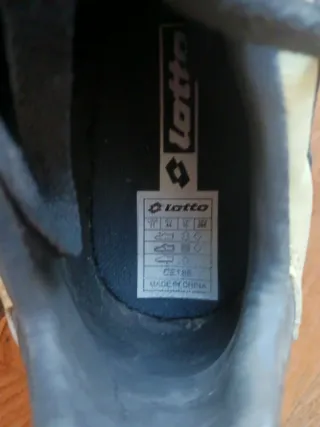 Scarpe calcio Lotto nere/beige/oro