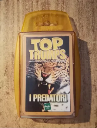 Top Trumps I Predatori - Carte Animali