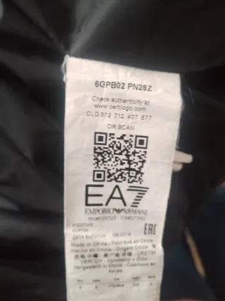 Chaqueta EA (Emporio Armani) Talla M