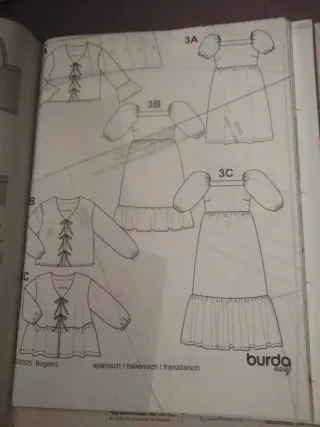 Revista costura burda easy 02/2025