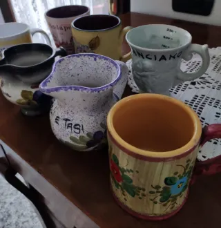 Set Tazze e Caraffe in Ceramica