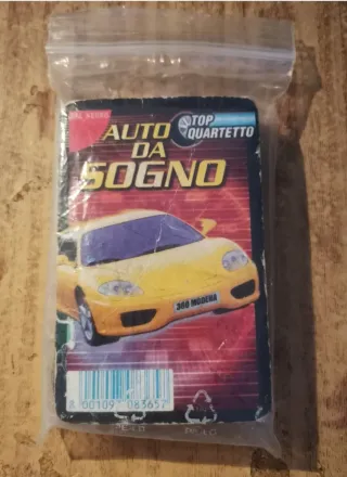 Carte Top Quartetto Auto da Sogno