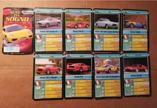 Carte Top Quartetto Auto da Sogno