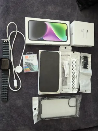 Combo Apple: iPhone 14 Plus + Watch Series 7 + Airpods