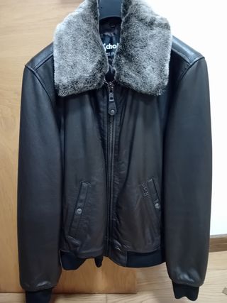 Cazadora Schott Negra Talla L