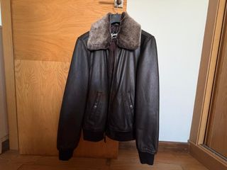 Cazadora Schott Negra Talla L