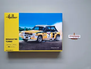 Renault R5 Turbo maqueta 1/24 Heller