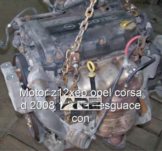 Motor z12xep opel corsa d 2008 1.2 de empr