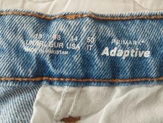 Pantalón vaquero adaptado para mujer talla 46