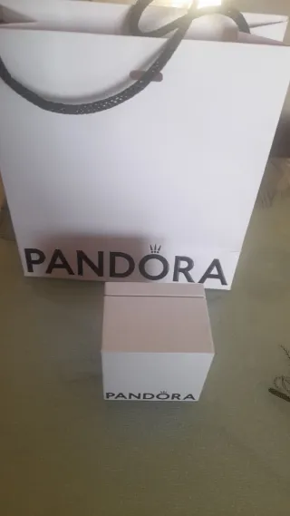 Charm Pandora Scimmietta Oro Argento