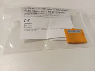 Adattatore Micro SD a XD Olympus MASD-1