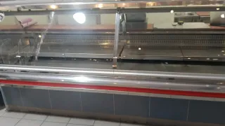 Vitrina expositora carnicería