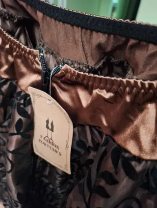 Conjunto Pirata Steampunk Marrón 3XL