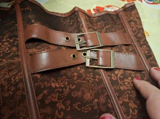 Conjunto Pirata Steampunk Marrón 3XL