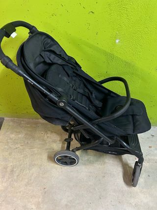 Cybex S-Line Silla de Paseo Negro con saco y bolso