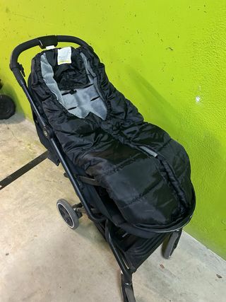 Cybex S-Line Silla de Paseo Negro con saco y bolso