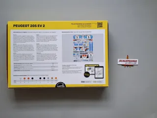 Peugeot 205 EV 2 maqueta 1/24 Heller