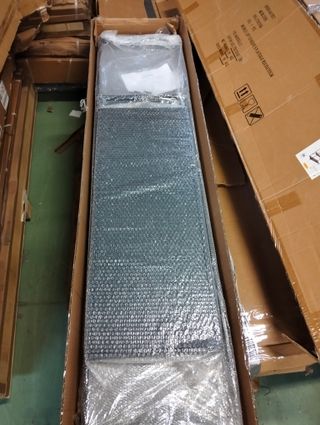 Librería Intempora 5 estantes metálicos 155 cm – Negra