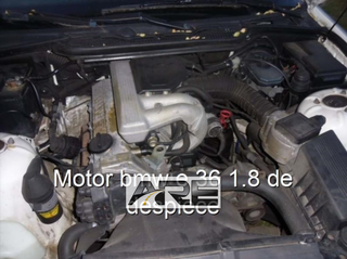 Motor bmw e 36 1.8 de despiece.