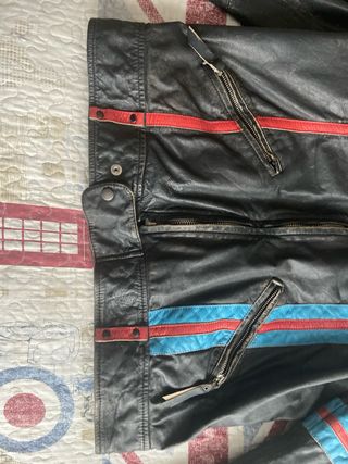 Cazadora Piel Diesel Cafe Racer efecto desgastado