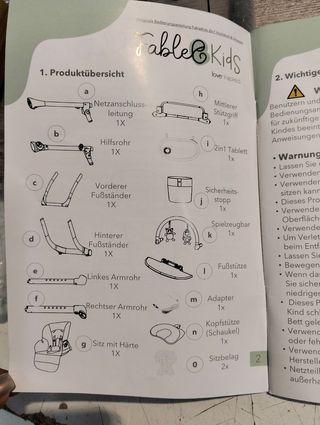 FableKids 2en1 trona balancín NOA 6-36 meses