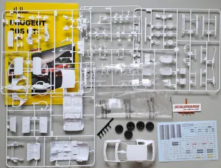 Peugeot 205 GTI maqueta 1/24 Heller