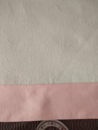 Set asciugapiatti rosa e bianchi