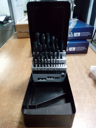 Estuche Brocas Metal Blue Máster 25 Piezas