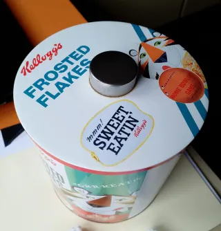 Caja metálica Kellogg's Frosted Flakes